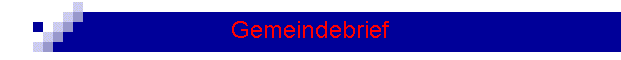 Gemeindebrief